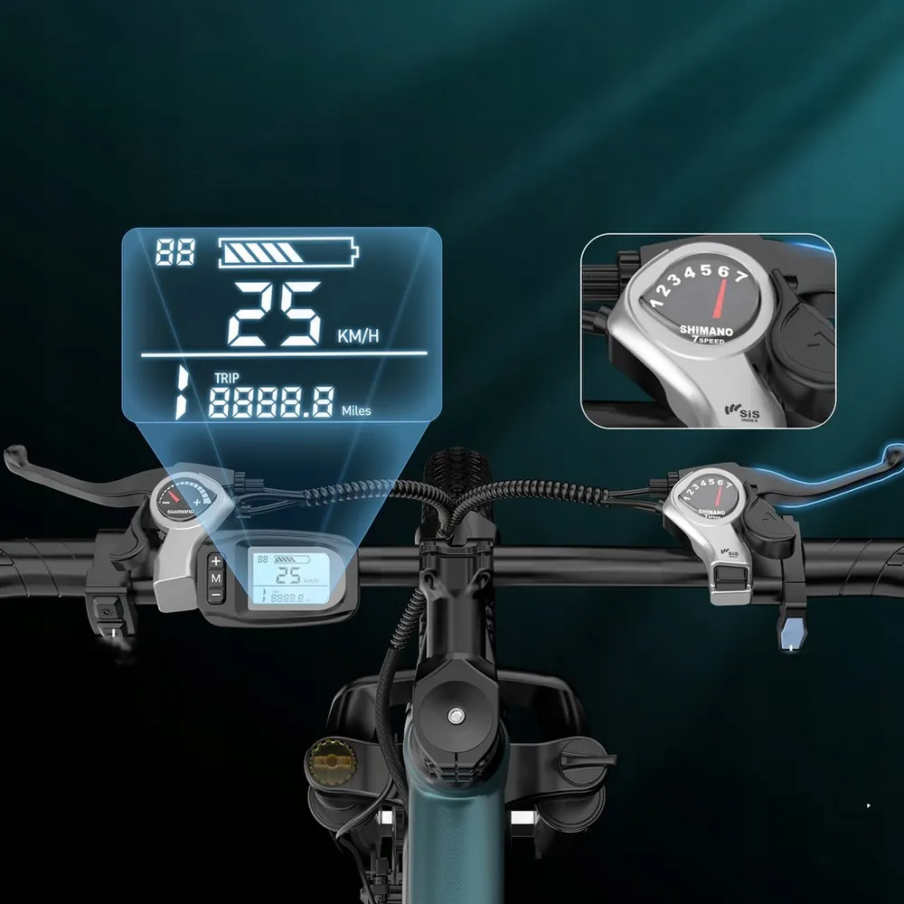 Autonomie de 70 km du vélo électrique Aairsk GT900
