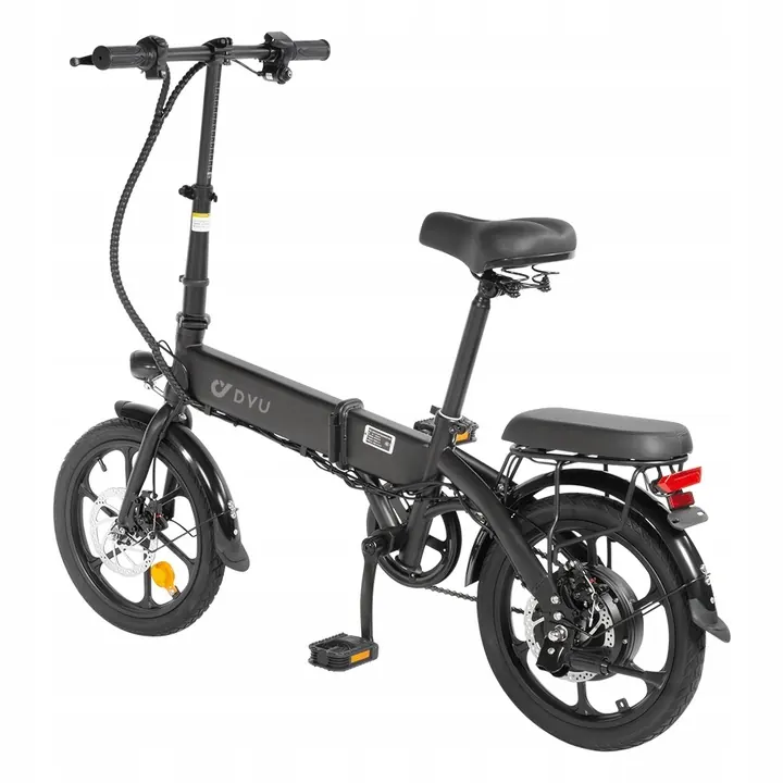Vélo électrique pliant DYU A1F PRO roue 16 pouces noire puissance nominale 250 W