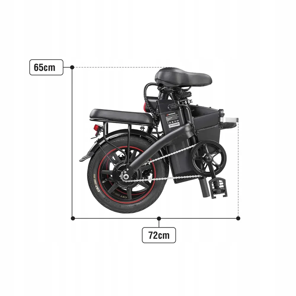 DYU A5 Vélo Électrique Pliant image 15