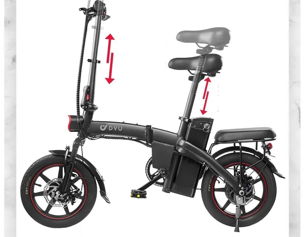 DYU A5 Vélo Électrique Pliant image 8