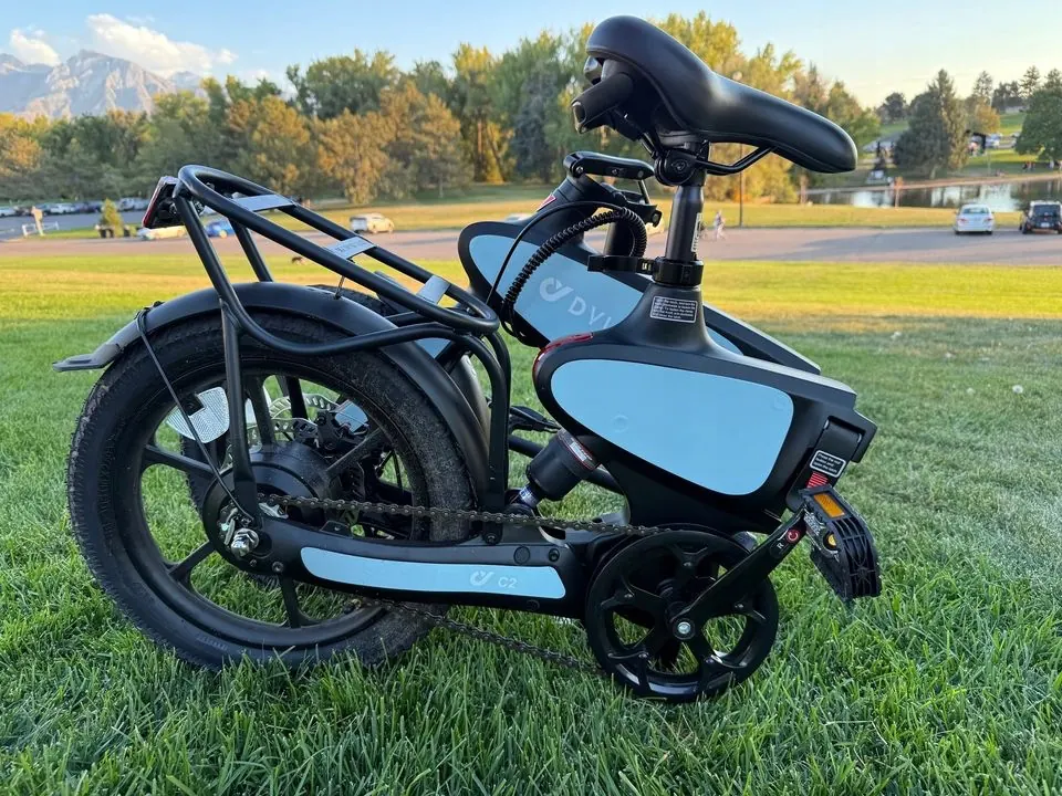 Moteur 250W du vélo électrique DYU C2, puissance nominale maximale