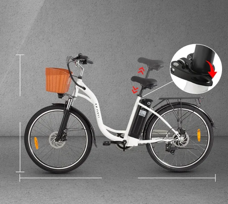 DYU C6 Vélo électrique urbain image 10