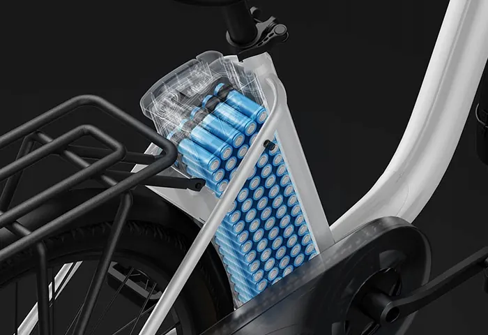 Code fabricant DYU C6 du vélo électrique urbain