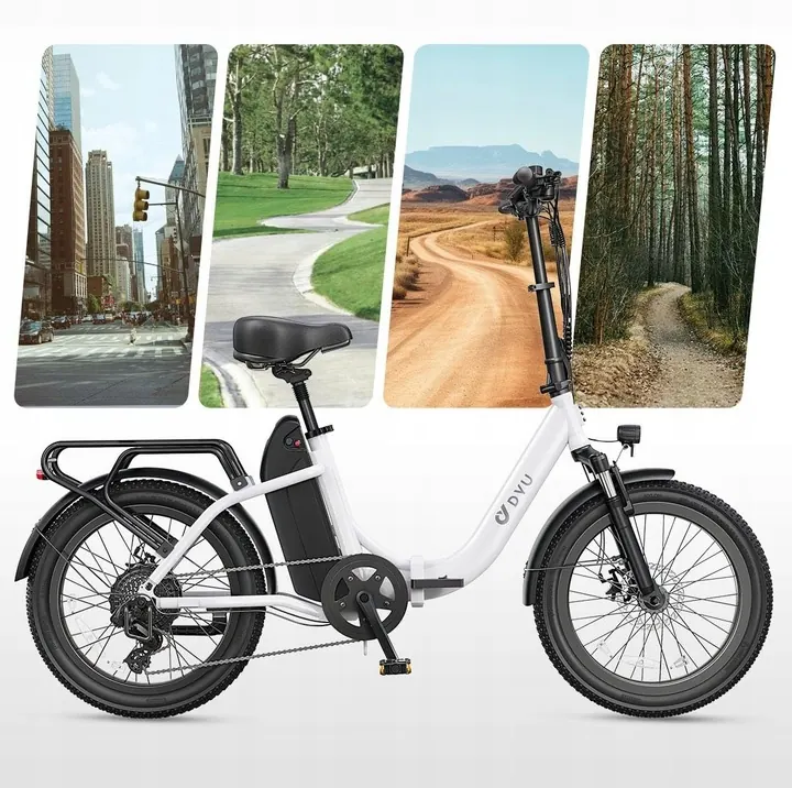 DYU C9 Vélo Électrique Pliant image 14
