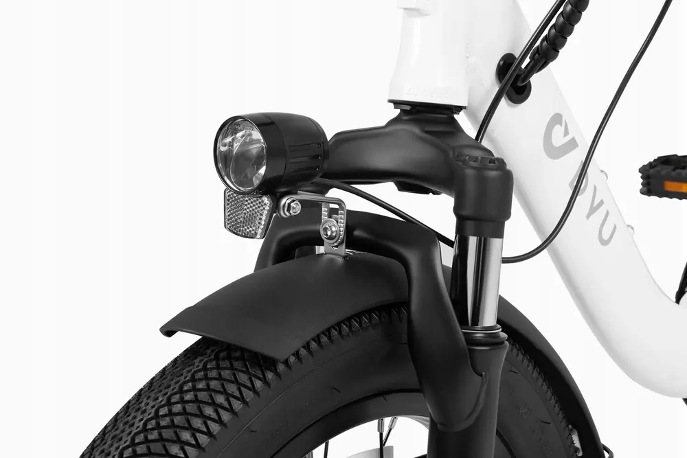 Cadre en aluminium du DYU C9, vélo électrique pliant robuste