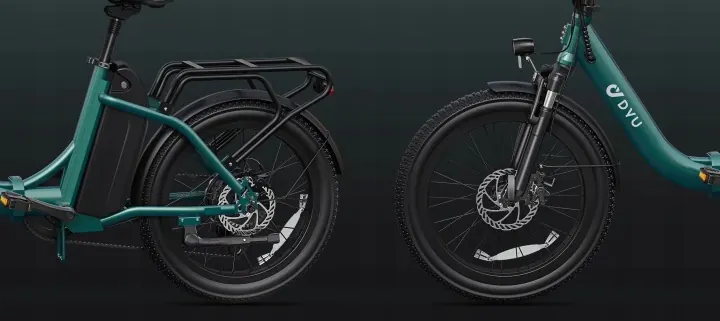 Cadre taille M du vélo électrique pliant DYU C9