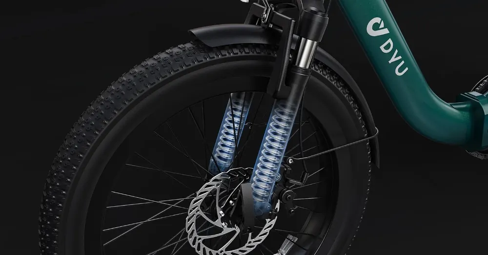Roues 20 pouces du vélo électrique pliant DYU C9