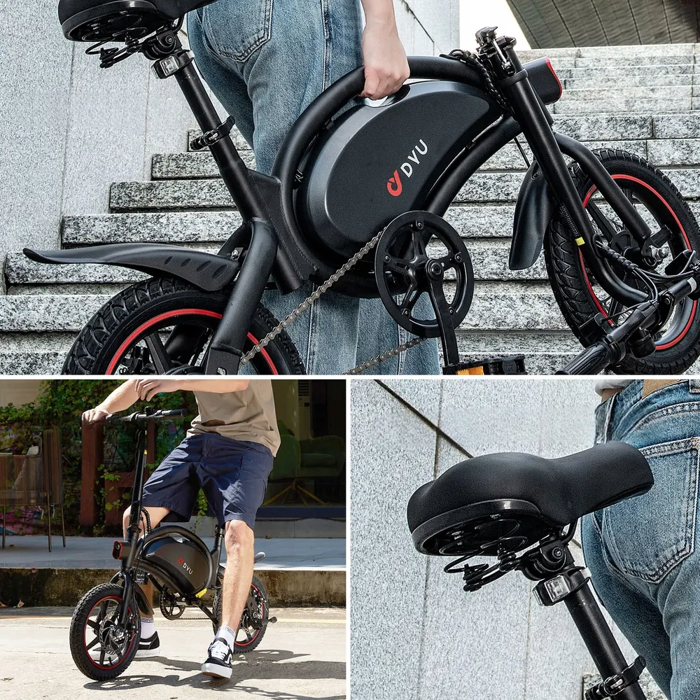 DYU D3F Vélo Électrique Pliant image 10