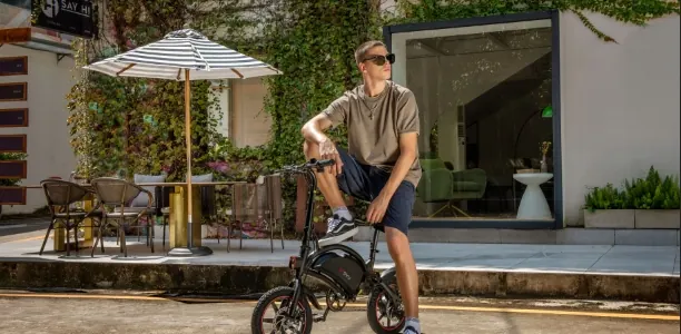 DYU D3F Vélo Électrique Pliant image 13