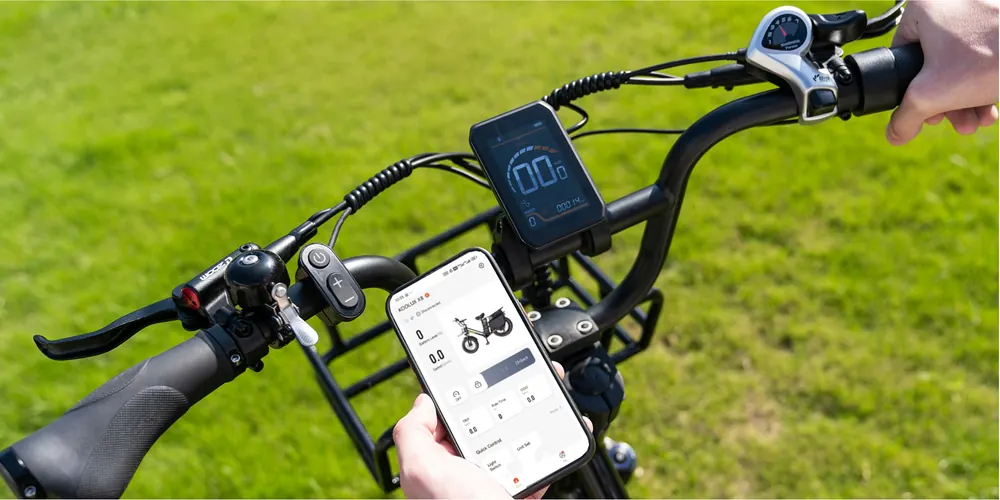 Pédales automatiques du vélo électrique KOOLUX 1000W