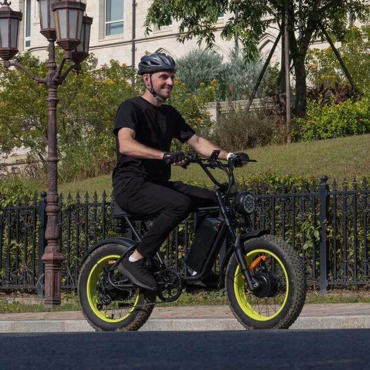 Vélo électrique EMOKO C91 1000W 55km/h 48V 20Ah en vue d'ensemble