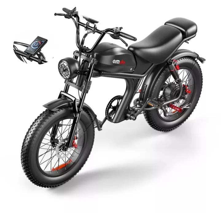 Vélo électrique EMOKO C93 1000W avec pneus tout-terrain épais