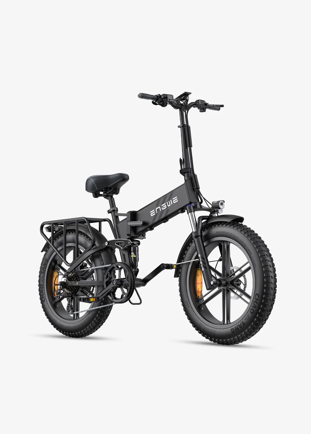Vélo électrique pliant ENGWE ENGINE PRO 2.0 noir avec batterie 16AH