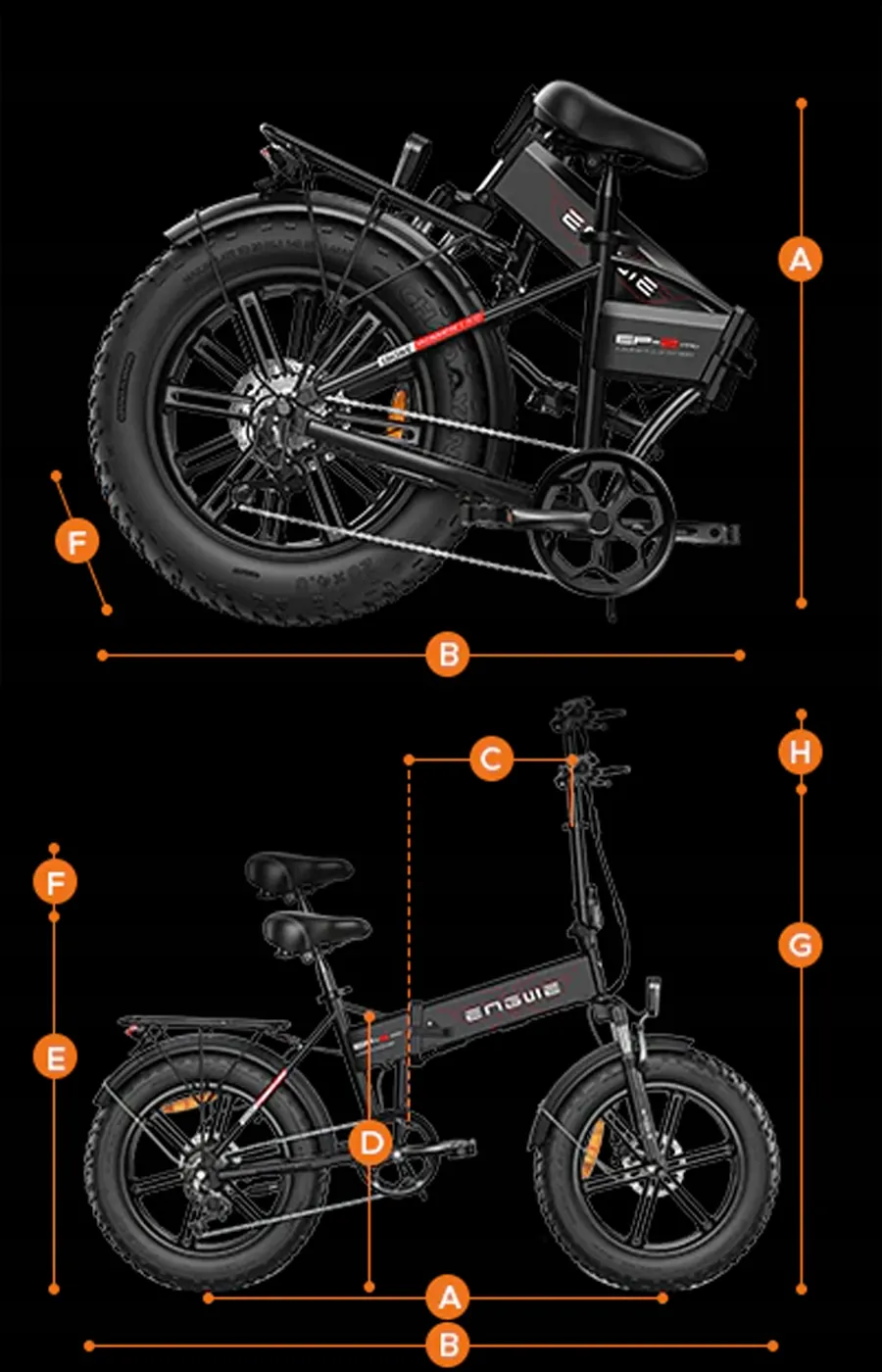 ENGWE EP-2 Boost Vélo Électrique Pliant Tout-Terrain image 14