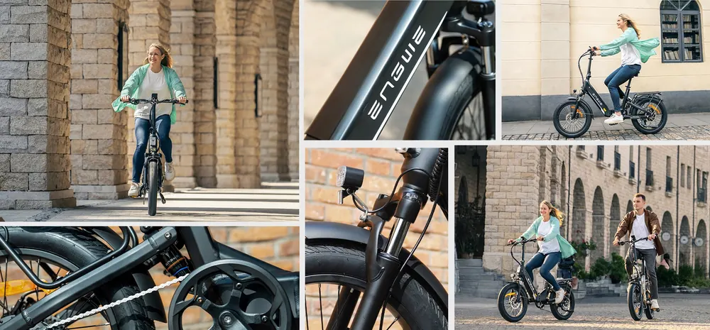 Code produit ENGWE L20 3.0 Boost 2026 PL MUDE sur l'emballage du vélo électrique