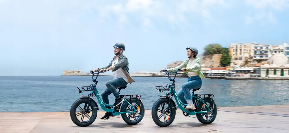 Vélo électrique ENGWE L20 BOOST rouge taille L avec cadre en aluminium