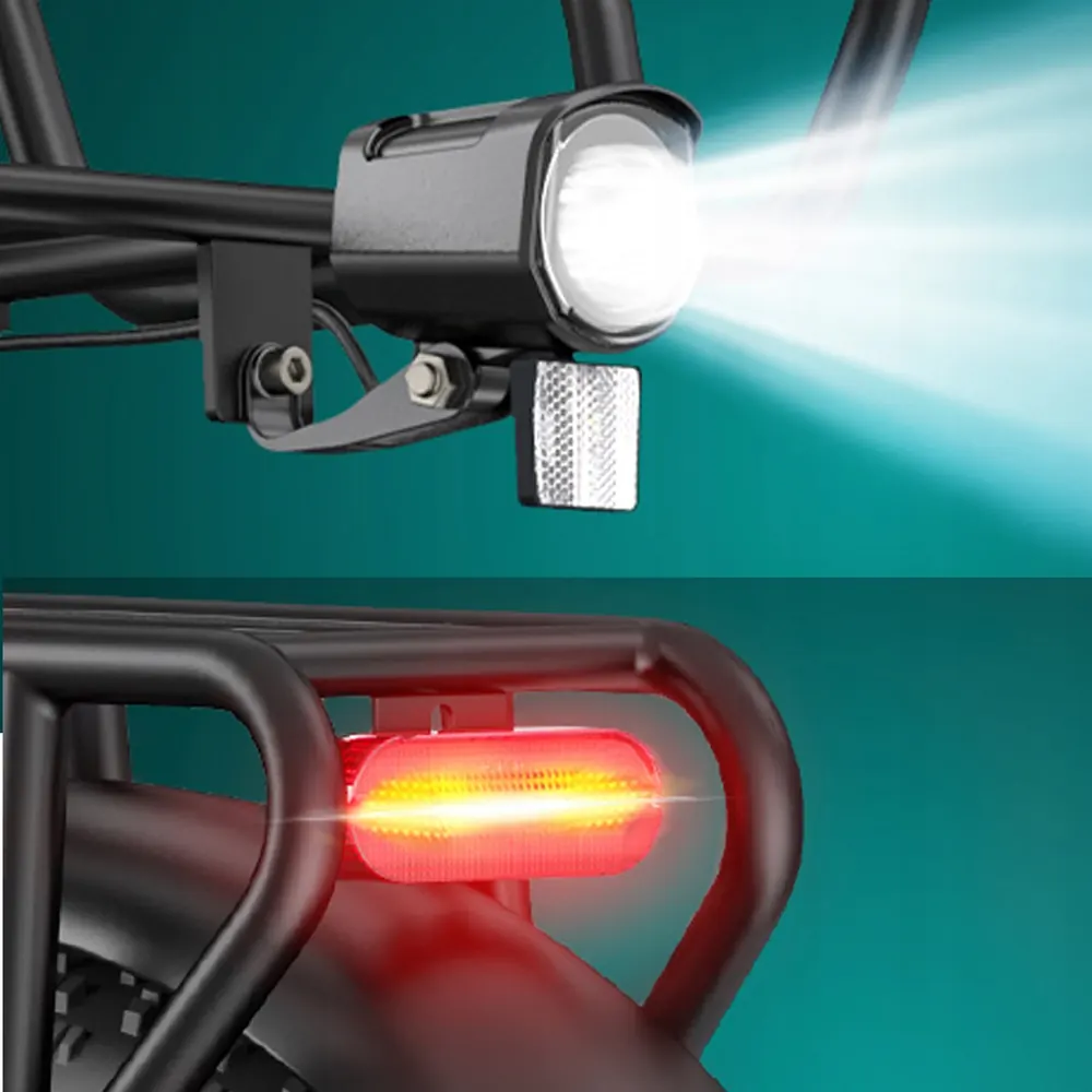 Suspension avant du vélo électrique ENGWE L20 BOOST rouge