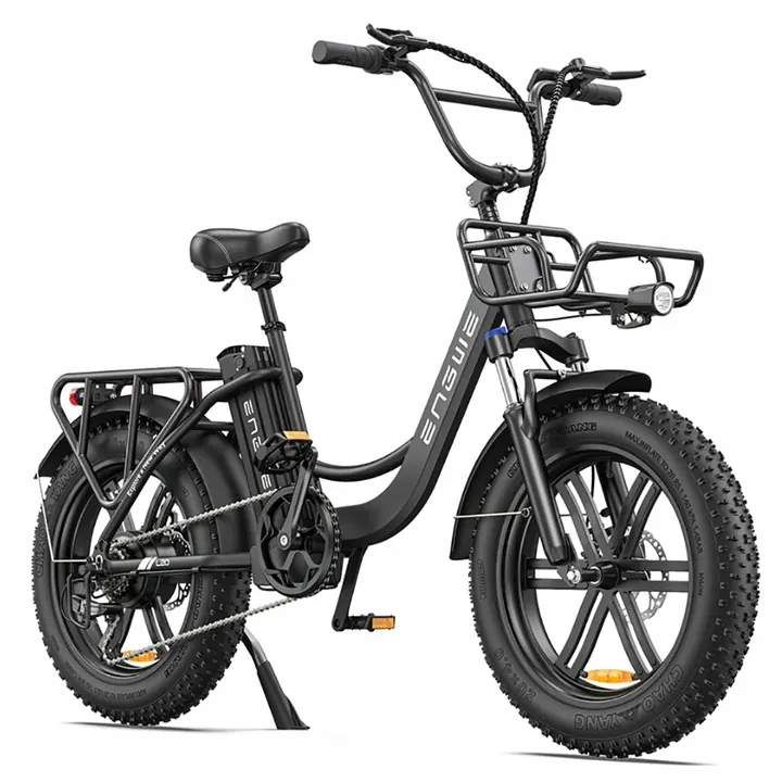 Vélo électrique Engwe L20 250 W noir cadre réduit 20 pouces 7 vitesses