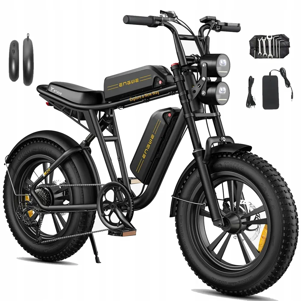 ENGWE M20 1000W 26Ah double batterie, vue d'ensemble du vélo électrique