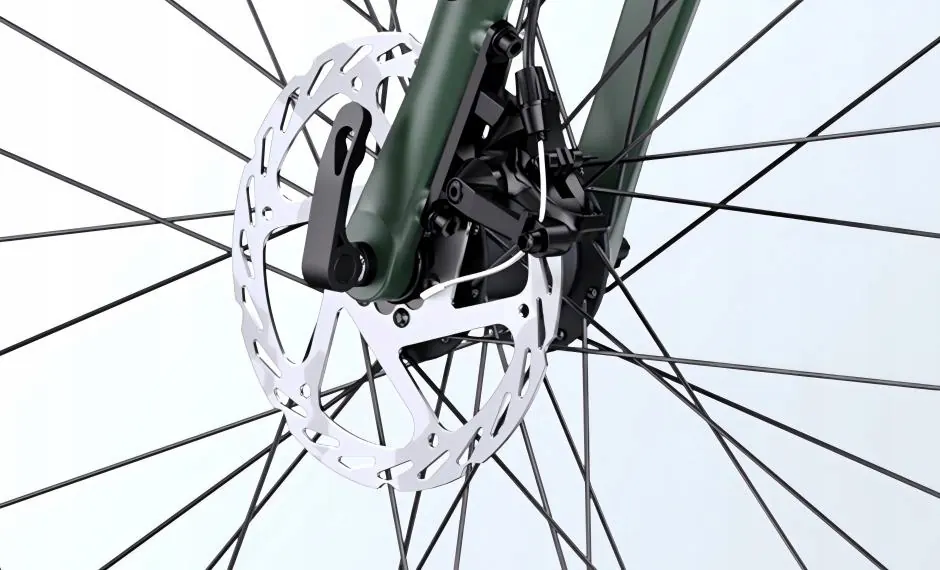 Moteur 250W du vélo électrique ENGWE MapFour N1 AIR ST vert