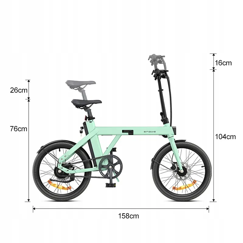 ENGWE P20 Vélo Électrique Pliant Carbone image 8