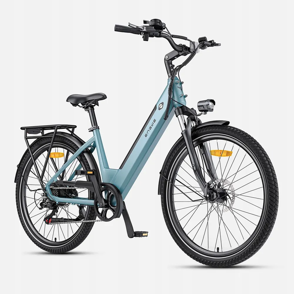 Vélo électrique Engwe P275 SE plié prêt à rouler