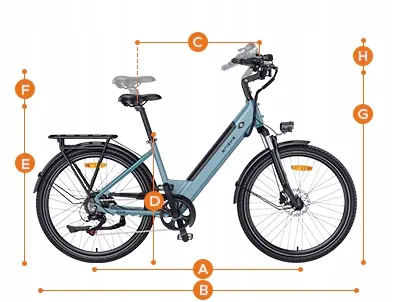 Moteur 250W du vélo électrique Engwe P275 SE 27.5 pouces