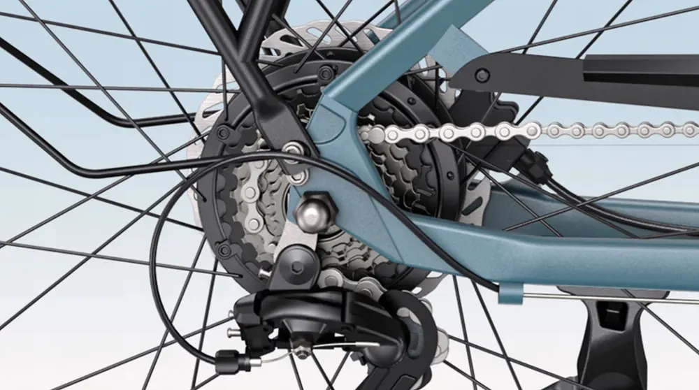 Cadre taille L du vélo électrique Engwe P275 SE