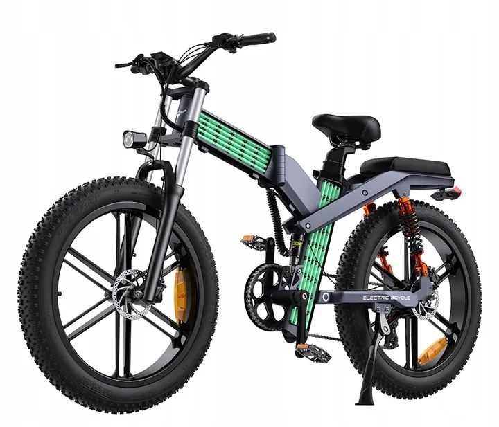Marque Engwe sur le cadre du vélo électrique ENGWE X26