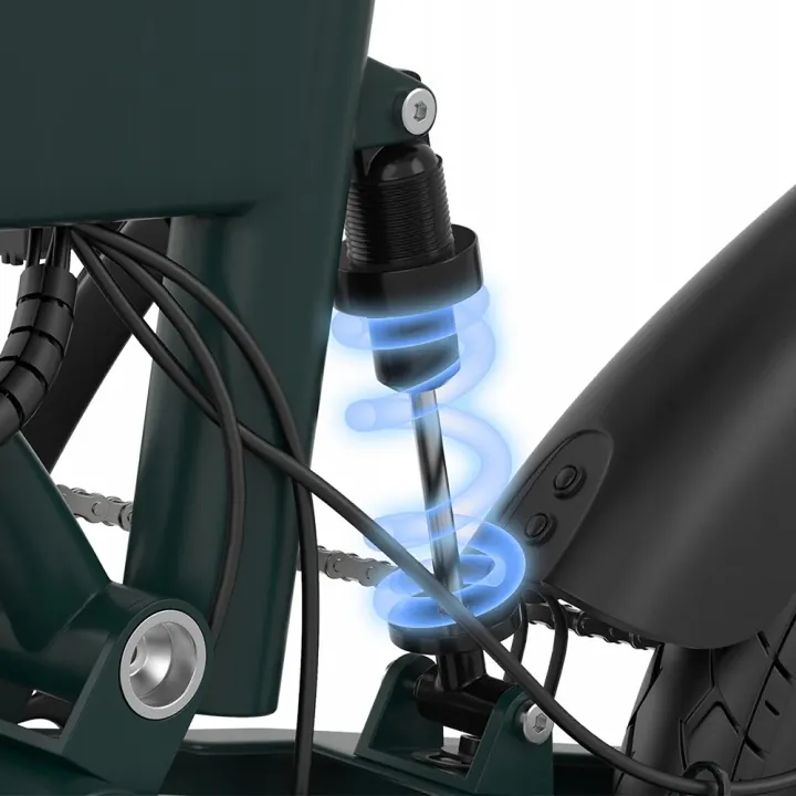 Roues 14 pouces du vélo électrique pliant ESKUTE F200.