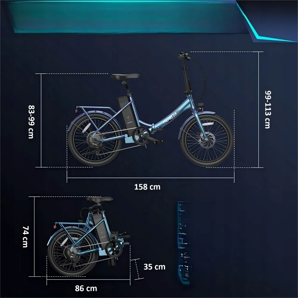 FAFREES F20 Vélo Électrique Pliable image 15