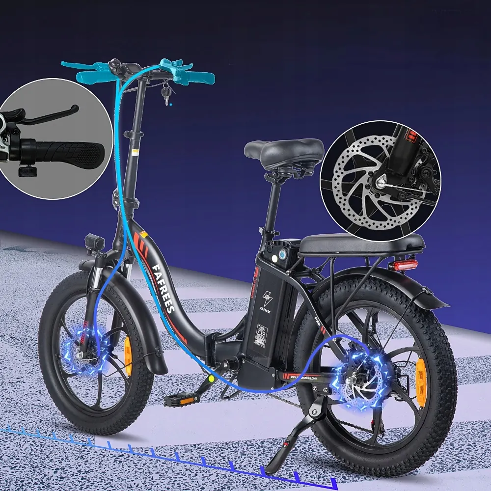 FAFREES F20 Vélo Électrique Pliant Fat Tire image 4