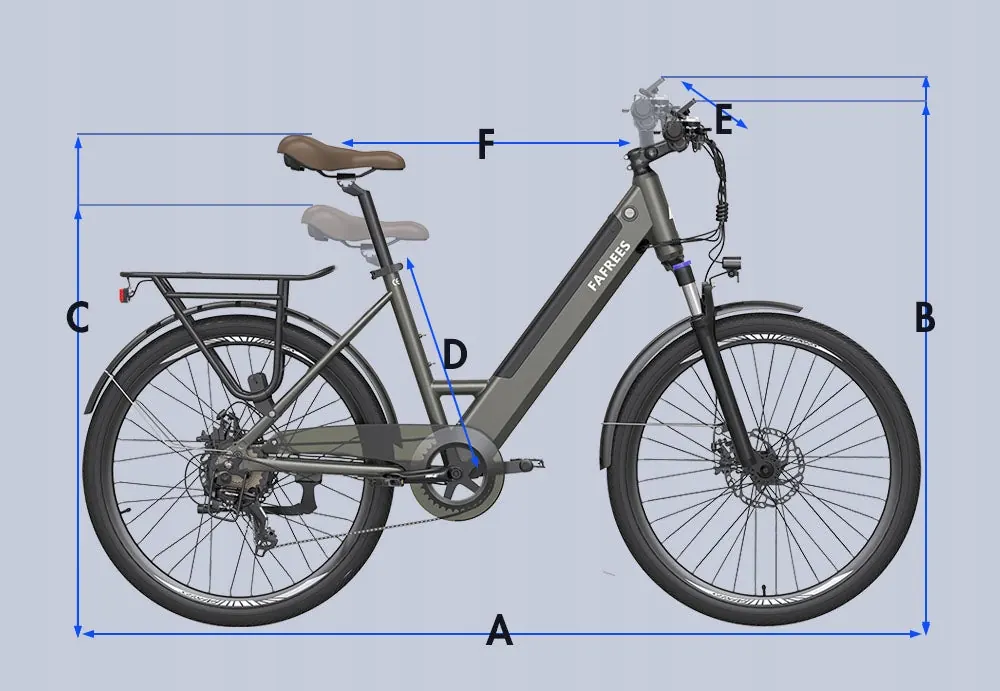 Vélo électrique Fafrees F26 Pro vert, design unisexe pour tous