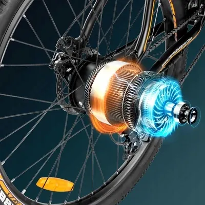 Marque Fafrees sur le cadre du vélo électrique F28 MT