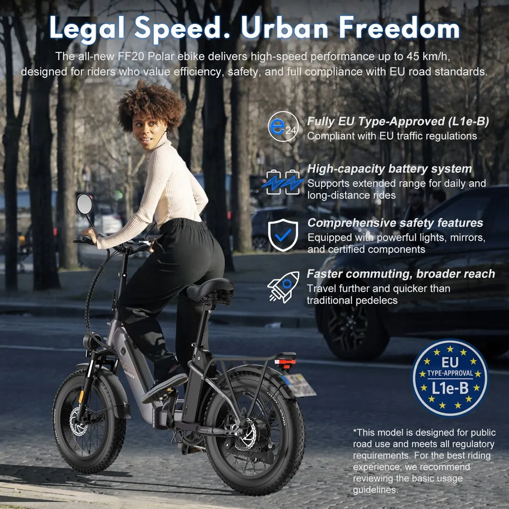 FAFREES FF20 Polar Vélo Électrique Pliant image 12