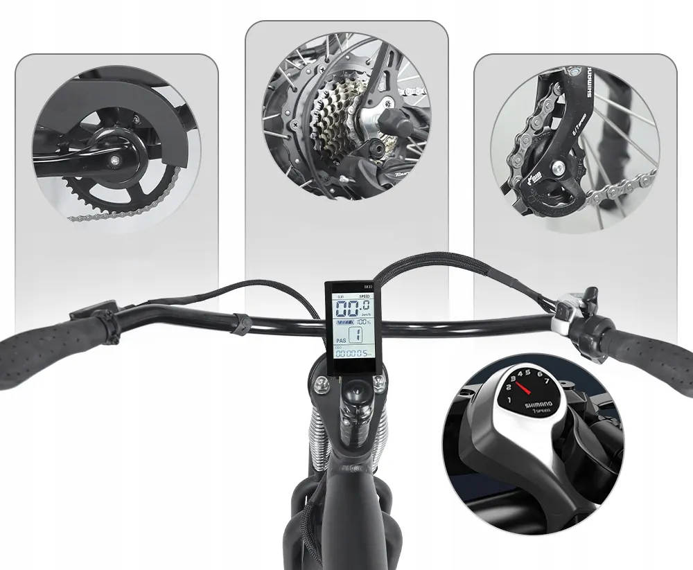Roues de 26 pouces du vélo électrique HIDOES B3 Fat Tire