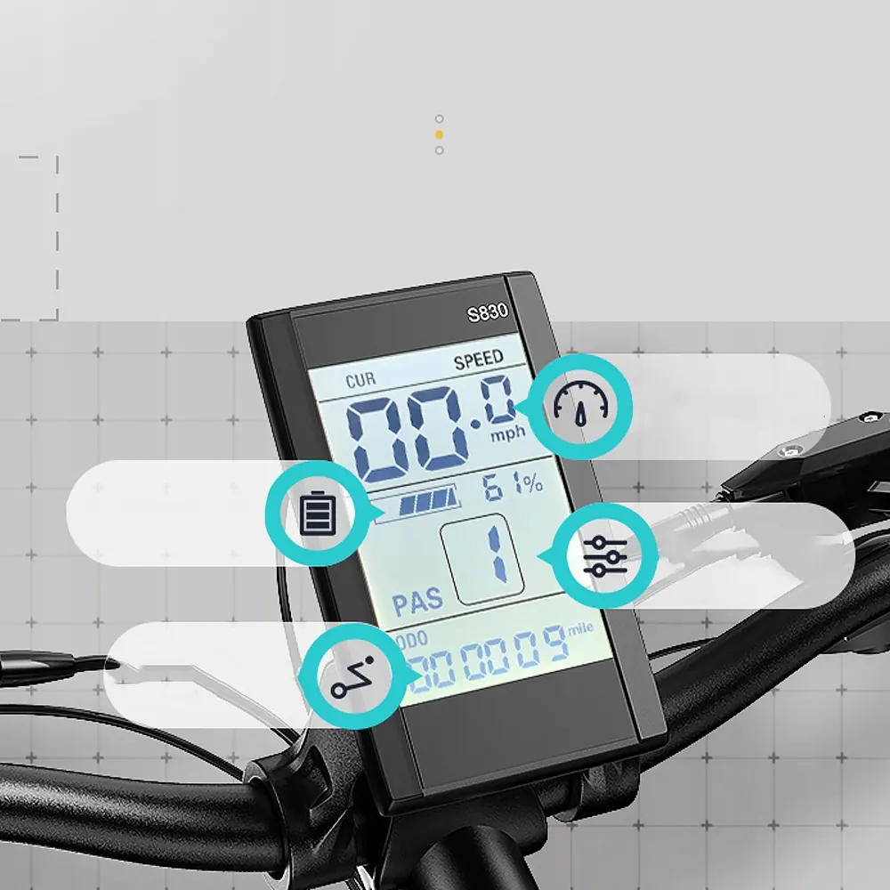 Batterie lithium-ion amovible du vélo électrique HIDOES B3 Fat Tire 48V