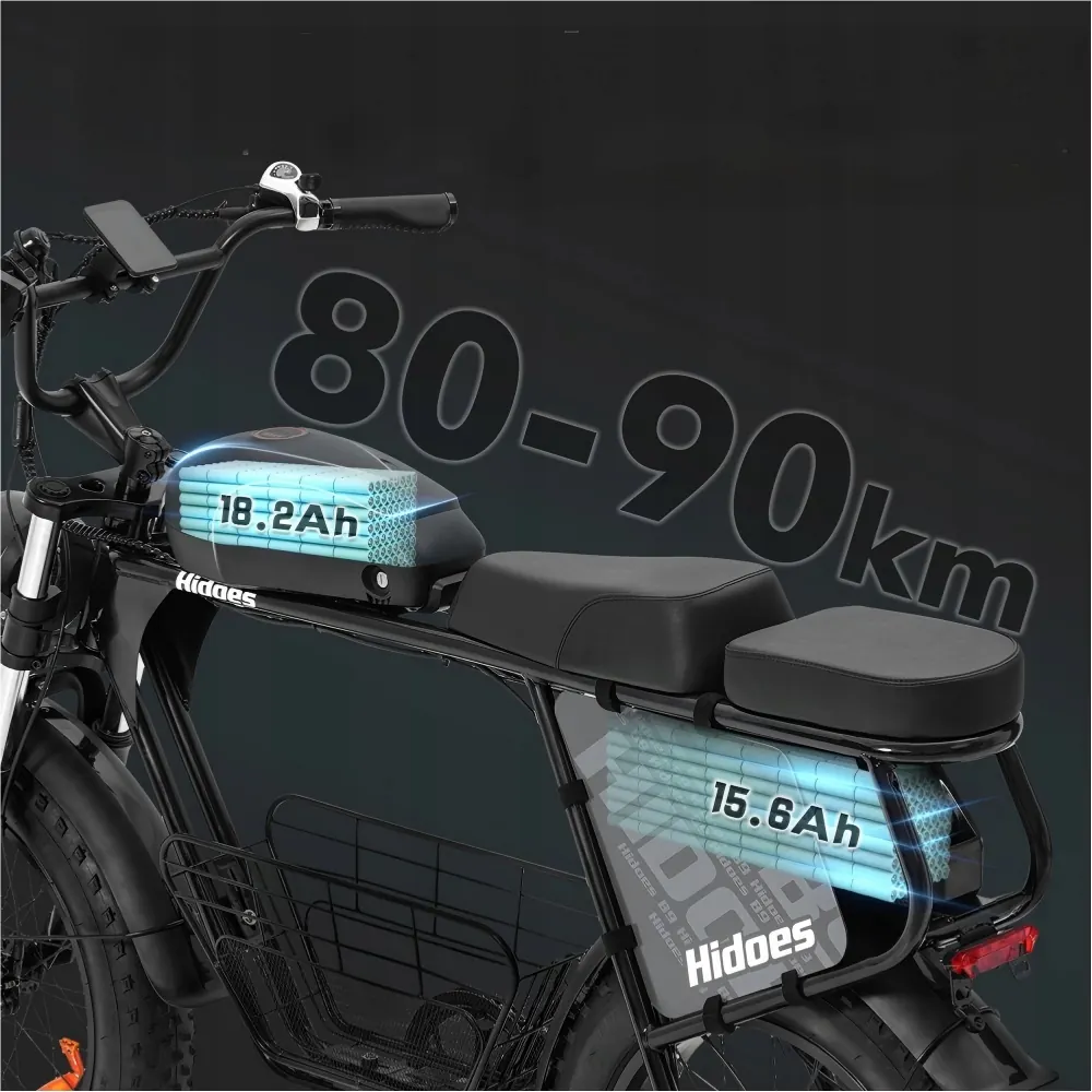HIDOES B9 Fat Tire Électrique image 7