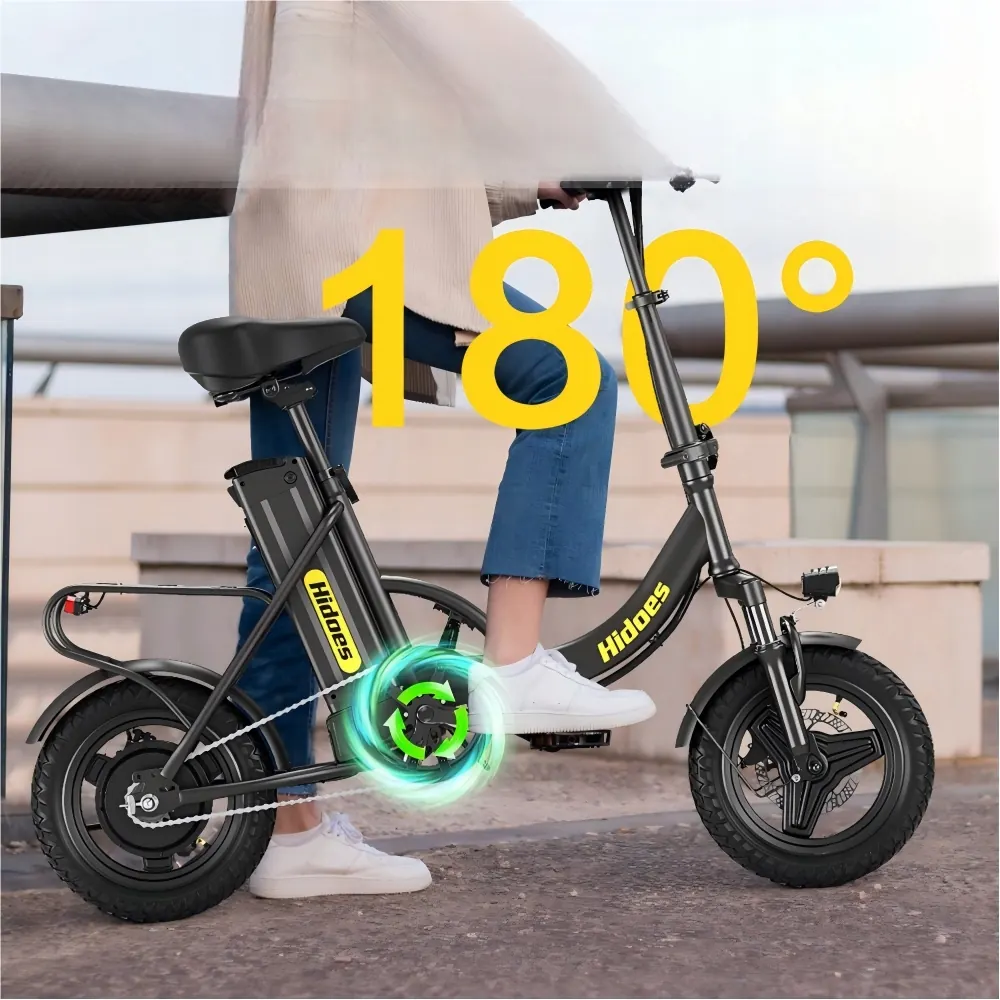 Batterie incluse avec le vélo électrique Hidoes C5