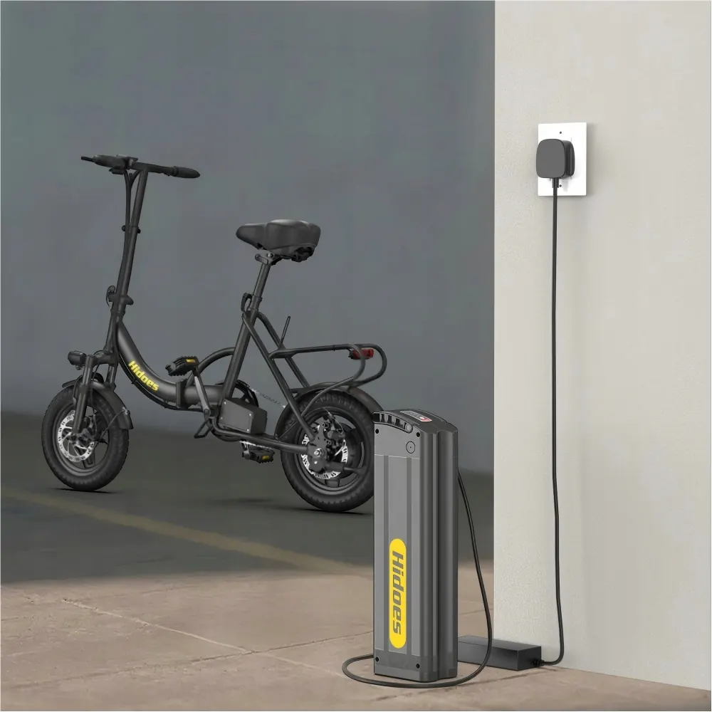 Vélo électrique pliant Hidoes C5 adapté aux utilisateurs de 155 à 180 cm.