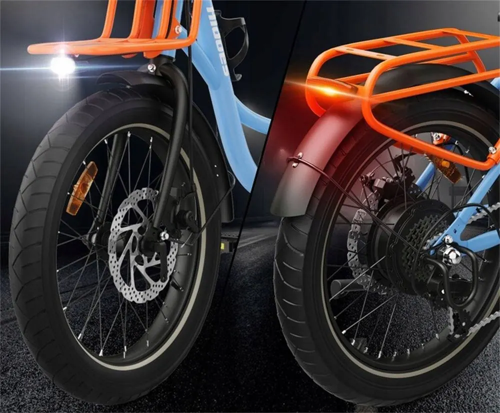 Puissance nominale maximale 250W du vélo électrique Hidoes C6