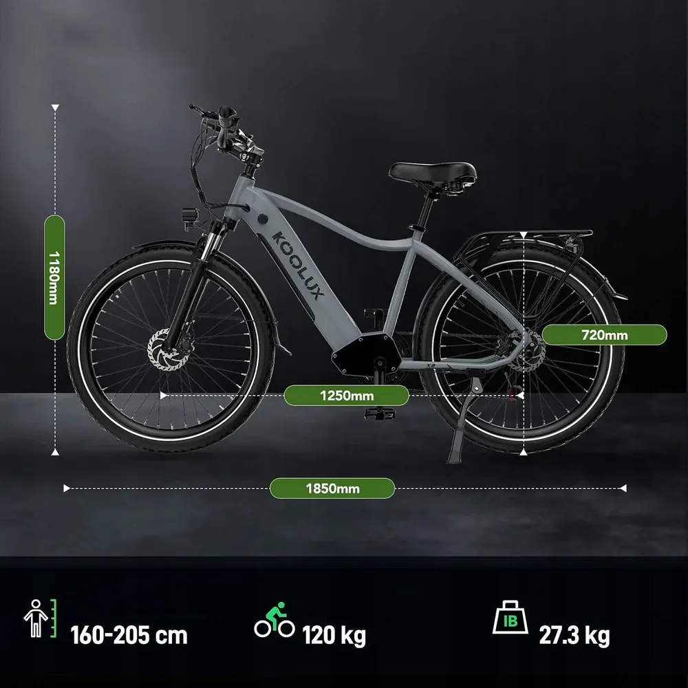 KOOLUX X3 Vélo Électrique Tout-Terrain image 4