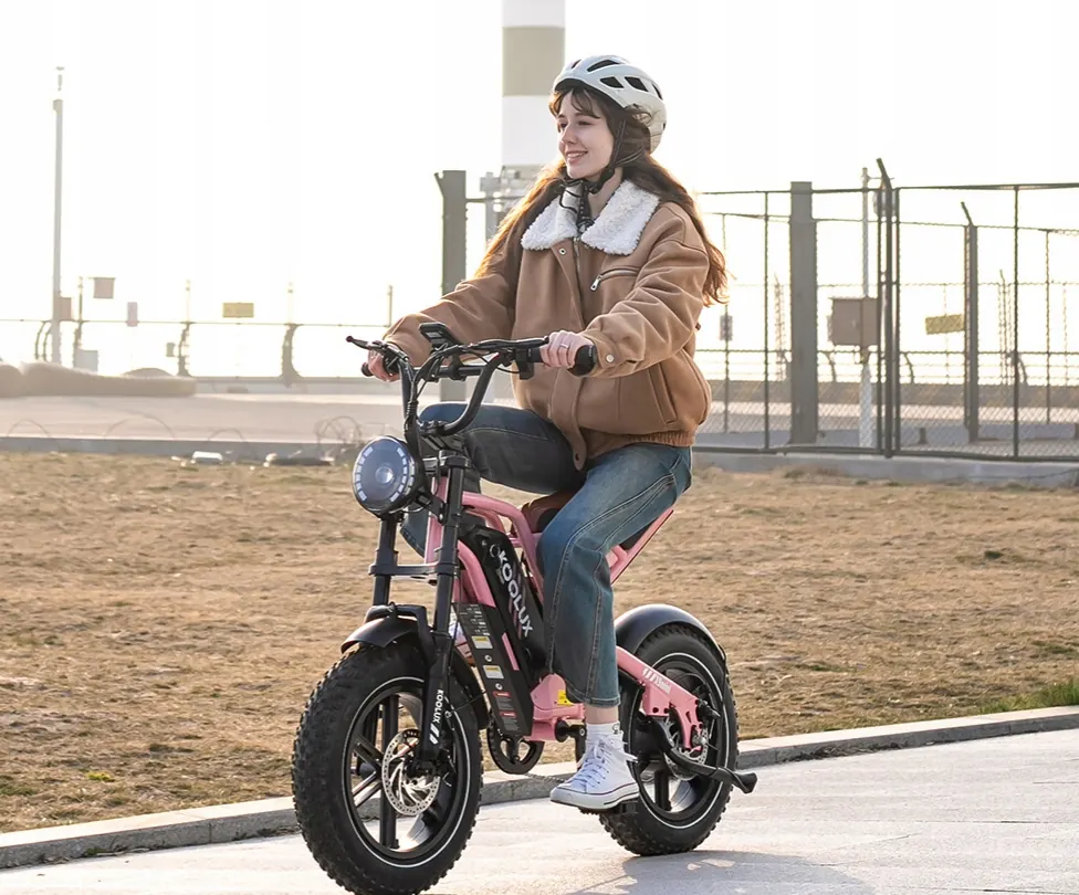Vélo électrique Koolux X9 Mini noir avec batterie 48V 13AH