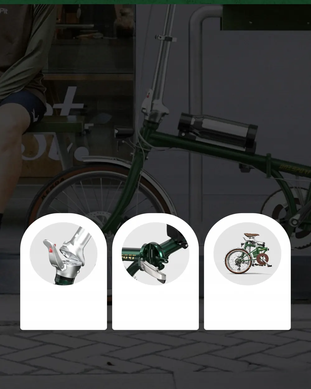 ONESPORT OT02 PRO Vélo Électrique Urbain Léger image 5