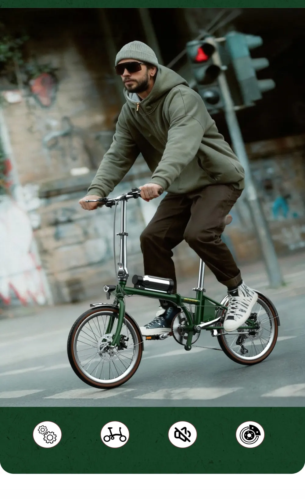 ONESPORT OT02 PRO Vélo Électrique Urbain Léger image 9