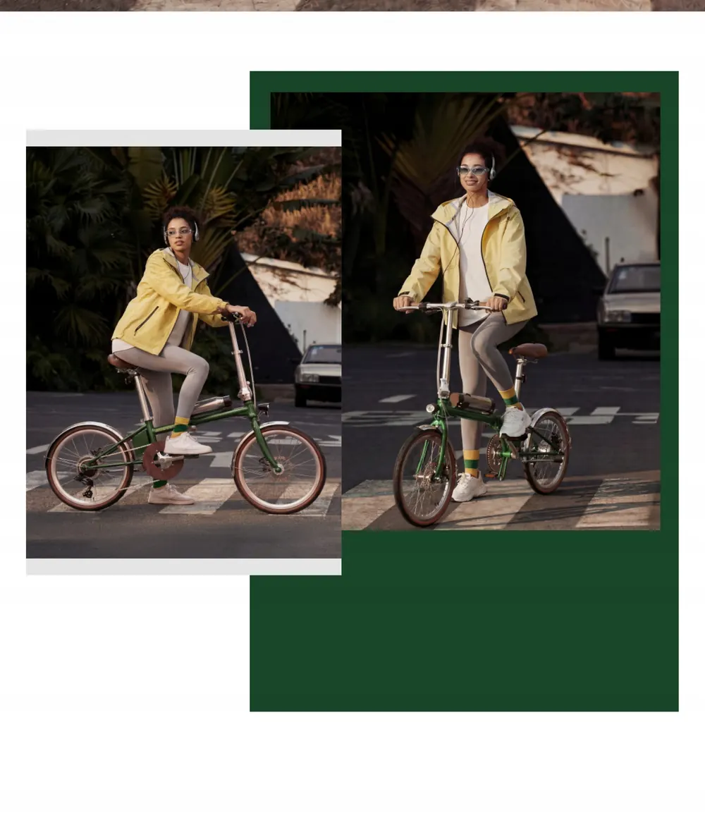 Taille de cadre M pour le vélo électrique ONESPORT OT02 PRO