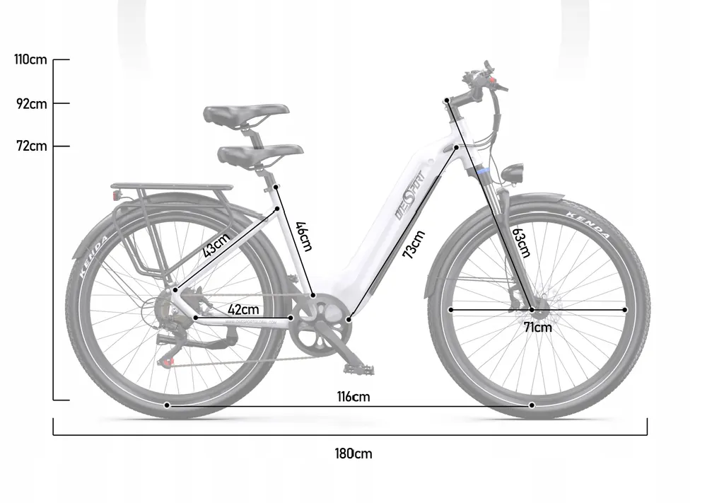 ONESPORT OT05 Vélo Électrique 27,5" image 14