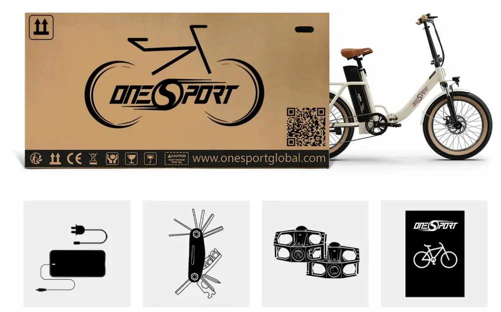 ONESPORT OT16-2 Vélo Électrique Pliable image 13