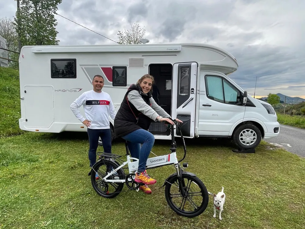 Vue d'ensemble du SAMEBIKE 20LVXD30-II, vélo électrique pliant urbain 48V