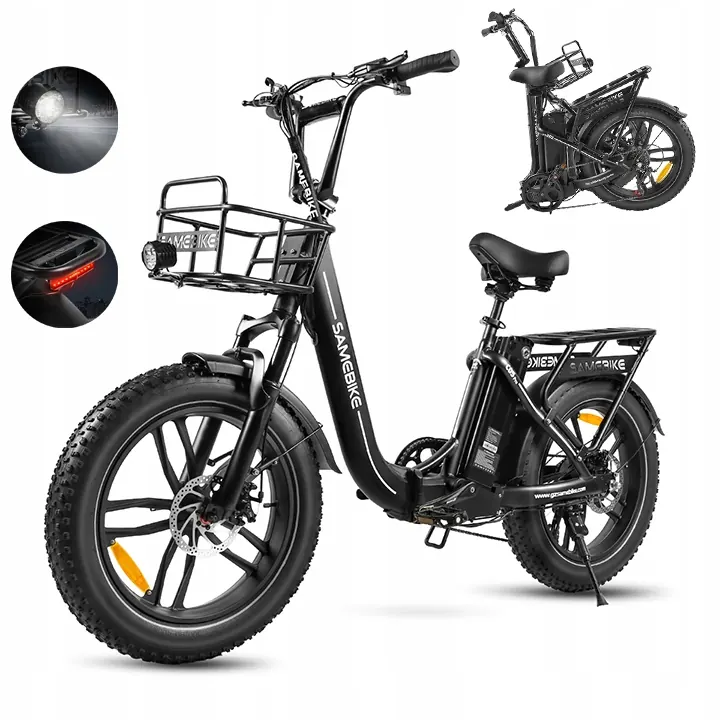 Vélo électrique Samebike C05 Pro avec batterie lithium-ion 36V